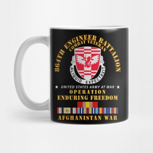 864th Eng Bn - Enduring Freedom Veteran w AFGHAN SVC Mug